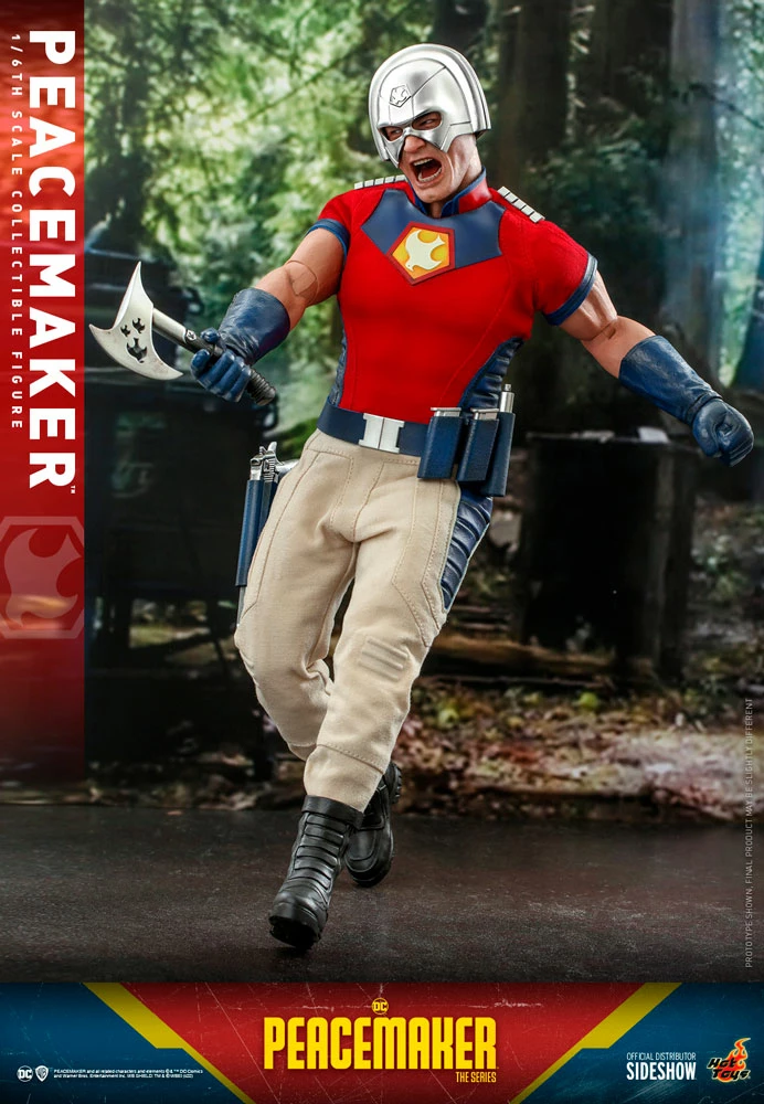 Maybang's Collectibles Hot Toys DC Comics Television Masterpiece Series - Peacemaker Peacemaker 1/6 Scale 12" Collectible Figure 6 Maybang's Collectibles Hot Toys DC Comics Television Masterpiece Series - Peacemaker Peacemaker 1/6 Scale 12" Collectible Figure