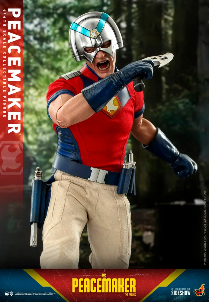 Maybang's Collectibles Hot Toys DC Comics Television Masterpiece Series - Peacemaker Peacemaker 1/6 Scale 12" Collectible Figure 8 Maybang's Collectibles Hot Toys DC Comics Television Masterpiece Series - Peacemaker Peacemaker 1/6 Scale 12" Collectible Figure
