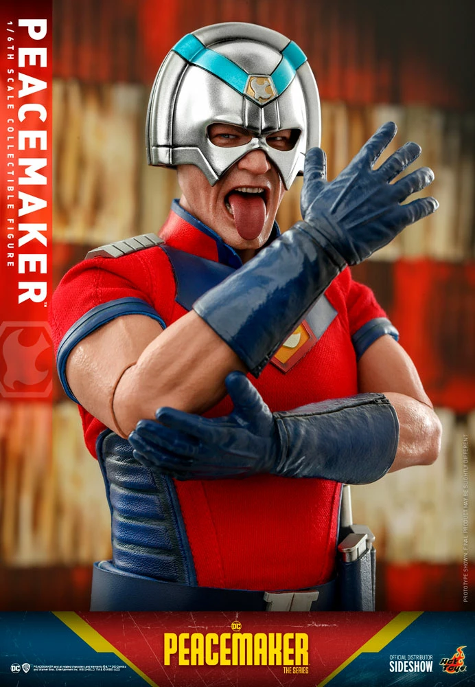 Maybang's Collectibles Hot Toys DC Comics Television Masterpiece Series - Peacemaker Peacemaker 1/6 Scale 12" Collectible Figure 9 Maybang's Collectibles Hot Toys DC Comics Television Masterpiece Series - Peacemaker Peacemaker 1/6 Scale 12" Collectible Figure
