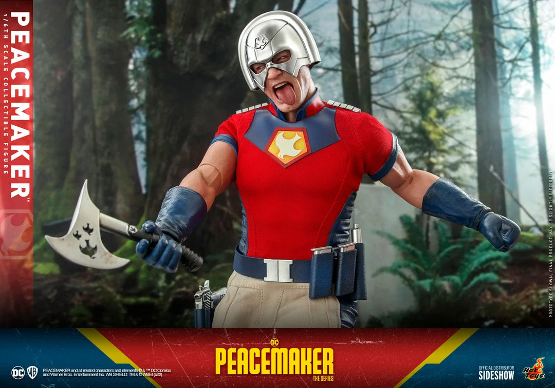 Maybang's Collectibles Hot Toys DC Comics Television Masterpiece Series - Peacemaker Peacemaker 1/6 Scale 12" Collectible Figure 13 Maybang's Collectibles Hot Toys DC Comics Television Masterpiece Series - Peacemaker Peacemaker 1/6 Scale 12" Collectible Figure