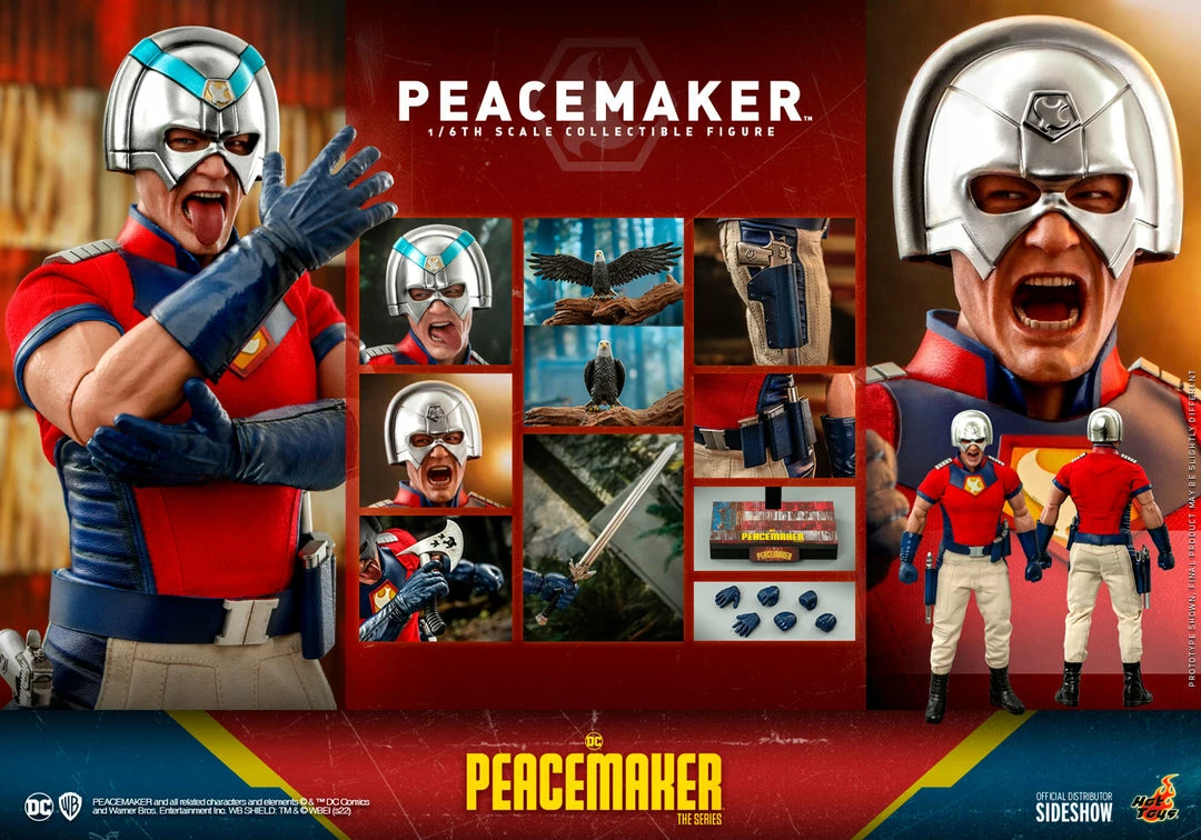 Maybang's Collectibles Hot Toys DC Comics Television Masterpiece Series - Peacemaker Peacemaker 1/6 Scale 12" Collectible Figure 16 Maybang's Collectibles Hot Toys DC Comics Television Masterpiece Series - Peacemaker Peacemaker 1/6 Scale 12" Collectible Figure