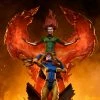 Maybang's Collectibles Sideshow Marvel Comics X-Men Phoenix And Jean Grey Maquette Statue Sideshow Collectibles