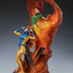 Maybang's Collectibles Sideshow Marvel Comics X-Men Phoenix And Jean Grey Maquette Statue Sideshow Collectibles