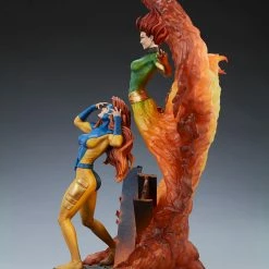 Maybang's Collectibles Sideshow Marvel Comics X-Men Phoenix And Jean Grey Maquette Statue Sideshow Collectibles