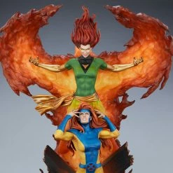 Maybang's Collectibles Sideshow Marvel Comics X-Men Phoenix And Jean Grey Maquette Statue Sideshow Collectibles
