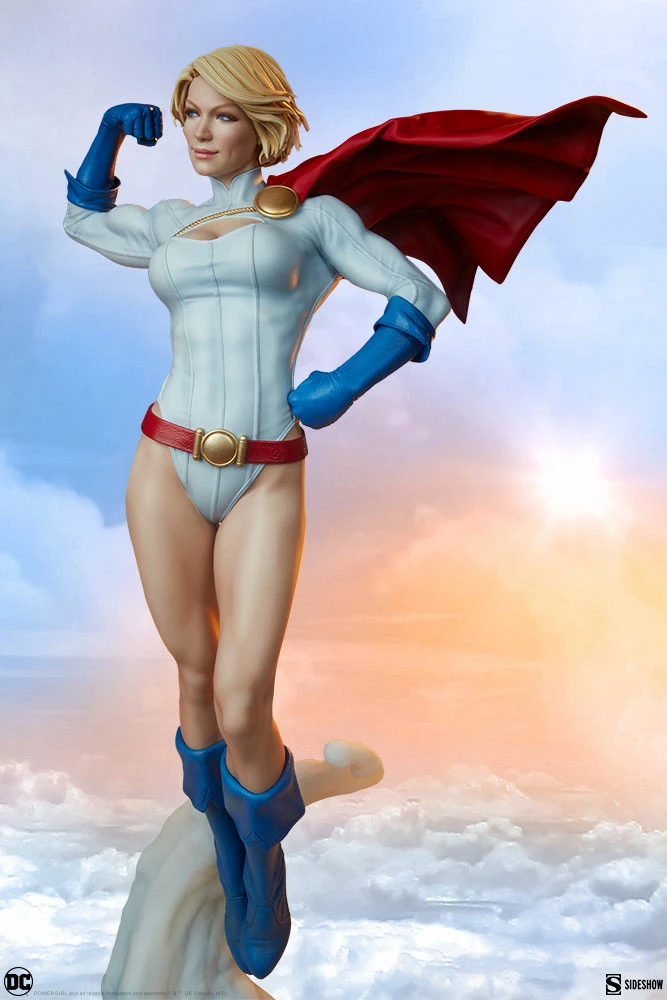 Maybang's Collectibles Sideshow DC Comics Power Girl Premium Format Figure Statue 2 Maybang's Collectibles Sideshow DC Comics Power Girl Premium Format Figure Statue