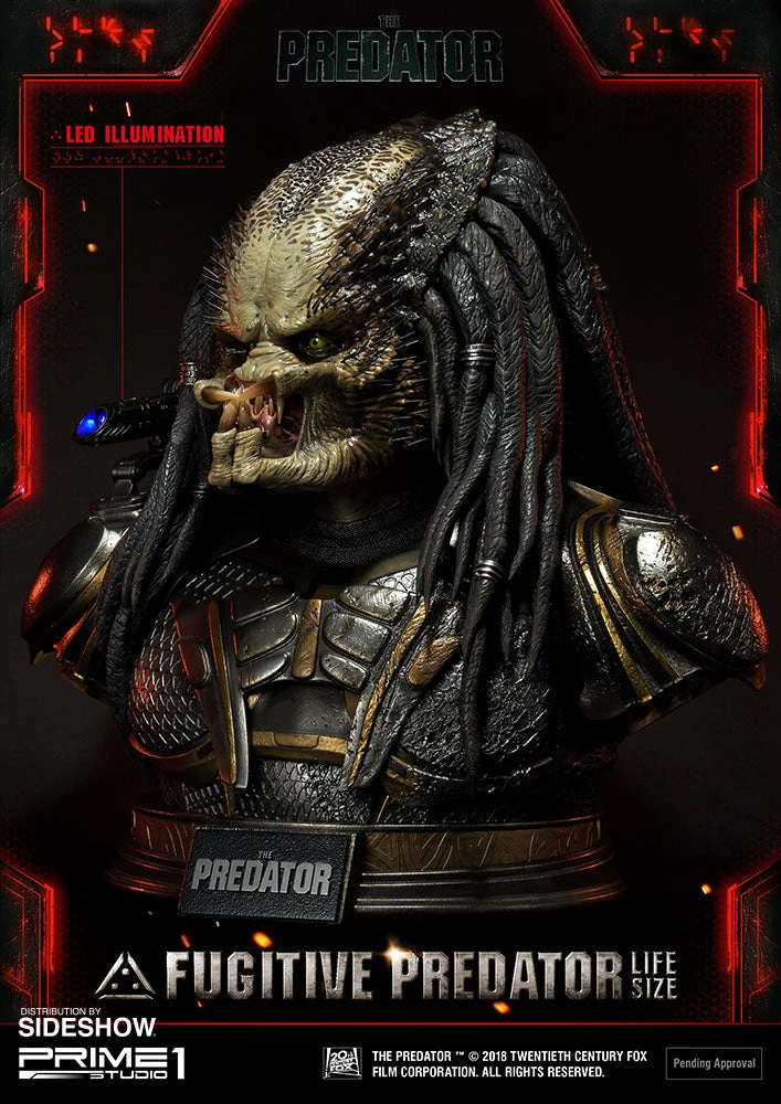 Maybang's Collectibles Prime 1 Studios Prime 1 Studio The Predator Fugitive Predator Life Size Bust Statue 13 Maybang's Collectibles Prime 1 Studios Prime 1 Studio The Predator Fugitive Predator Life Size Bust Statue