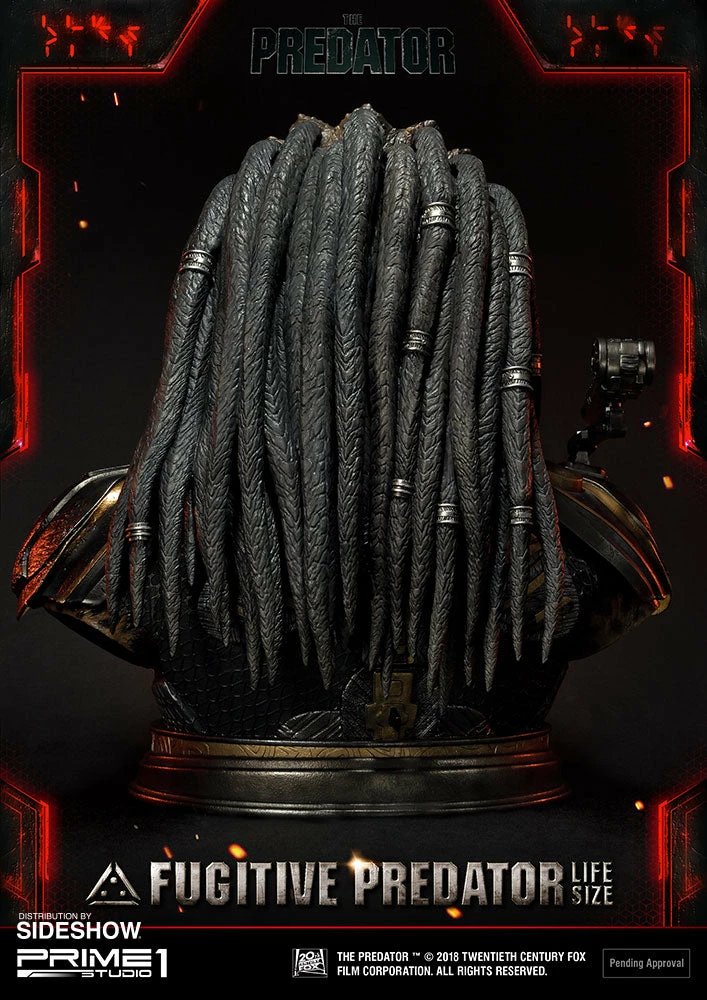 Maybang's Collectibles Prime 1 Studios Prime 1 Studio The Predator Fugitive Predator Life Size Bust Statue 15 Maybang's Collectibles Prime 1 Studios Prime 1 Studio The Predator Fugitive Predator Life Size Bust Statue