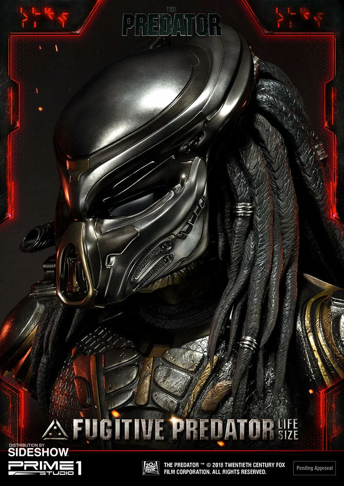 Maybang's Collectibles Prime 1 Studios Prime 1 Studio The Predator Fugitive Predator Life Size Bust Statue 29 Maybang's Collectibles Prime 1 Studios Prime 1 Studio The Predator Fugitive Predator Life Size Bust Statue