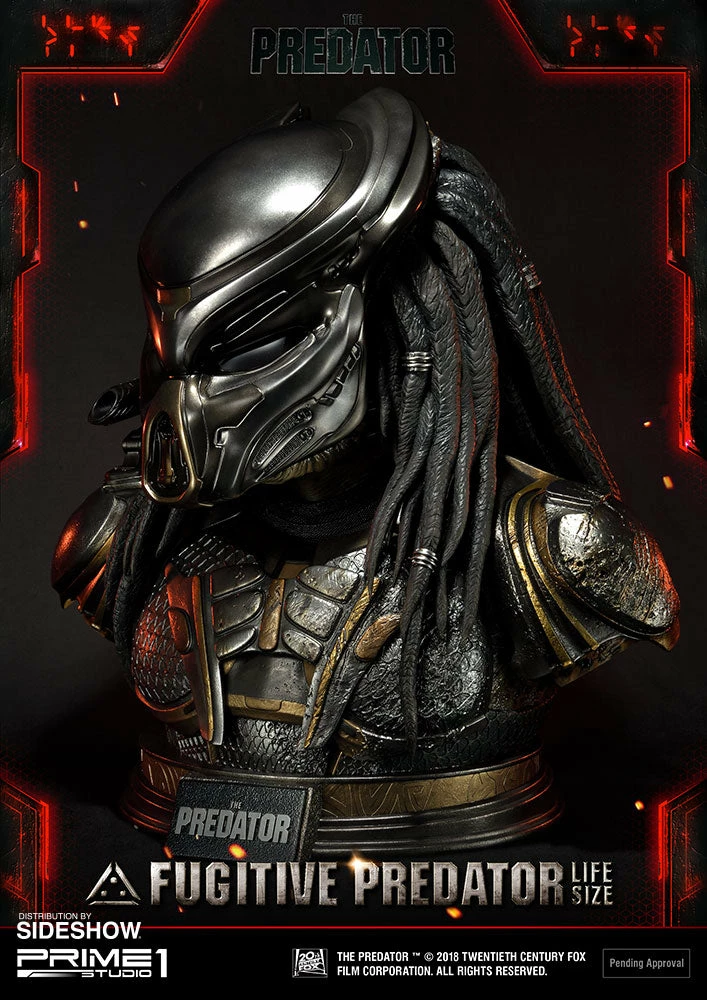 Maybang's Collectibles Prime 1 Studios Prime 1 Studio The Predator Fugitive Predator Life Size Bust Statue 30 Maybang's Collectibles Prime 1 Studios Prime 1 Studio The Predator Fugitive Predator Life Size Bust Statue
