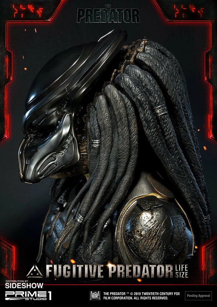 Maybang's Collectibles Prime 1 Studios Prime 1 Studio The Predator Fugitive Predator Life Size Bust Statue 31 Maybang's Collectibles Prime 1 Studios Prime 1 Studio The Predator Fugitive Predator Life Size Bust Statue