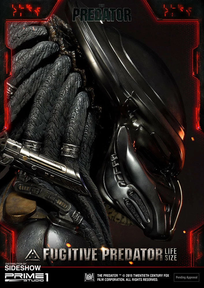 Maybang's Collectibles Prime 1 Studios Prime 1 Studio The Predator Fugitive Predator Life Size Bust Statue 32 Maybang's Collectibles Prime 1 Studios Prime 1 Studio The Predator Fugitive Predator Life Size Bust Statue