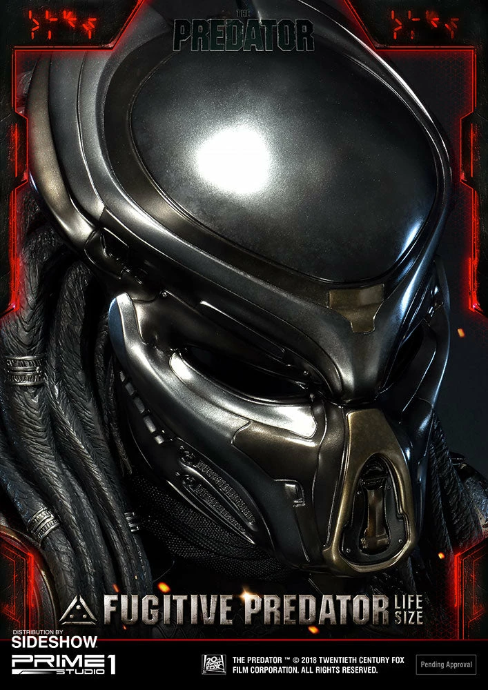 Maybang's Collectibles Prime 1 Studios Prime 1 Studio The Predator Fugitive Predator Life Size Bust Statue 35 Maybang's Collectibles Prime 1 Studios Prime 1 Studio The Predator Fugitive Predator Life Size Bust Statue