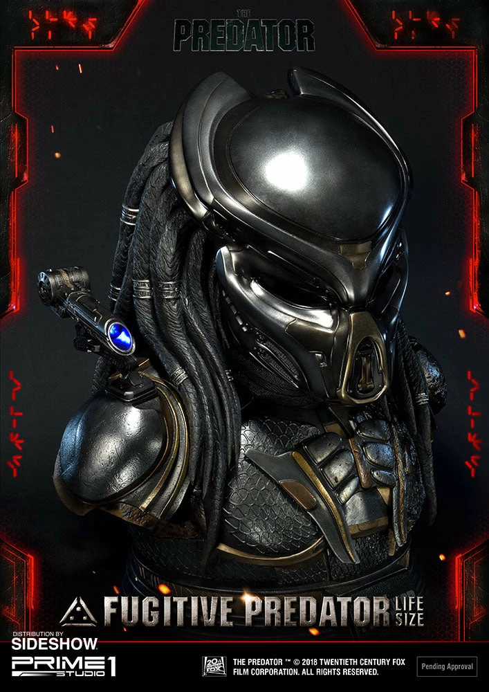 Maybang's Collectibles Prime 1 Studios Prime 1 Studio The Predator Fugitive Predator Life Size Bust Statue 36 Maybang's Collectibles Prime 1 Studios Prime 1 Studio The Predator Fugitive Predator Life Size Bust Statue
