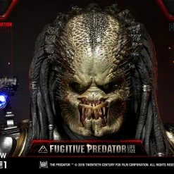 Maybang's Collectibles Prime 1 Studios Prime 1 Studio The Predator Fugitive Predator Life Size Bust Statue 82 Maybang's Collectibles Prime 1 Studios Prime 1 Studio The Predator Fugitive Predator Life Size Bust Statue