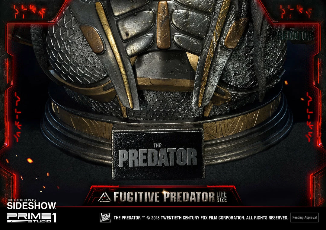 Maybang's Collectibles Prime 1 Studios Prime 1 Studio The Predator Fugitive Predator Life Size Bust Statue 41 Maybang's Collectibles Prime 1 Studios Prime 1 Studio The Predator Fugitive Predator Life Size Bust Statue