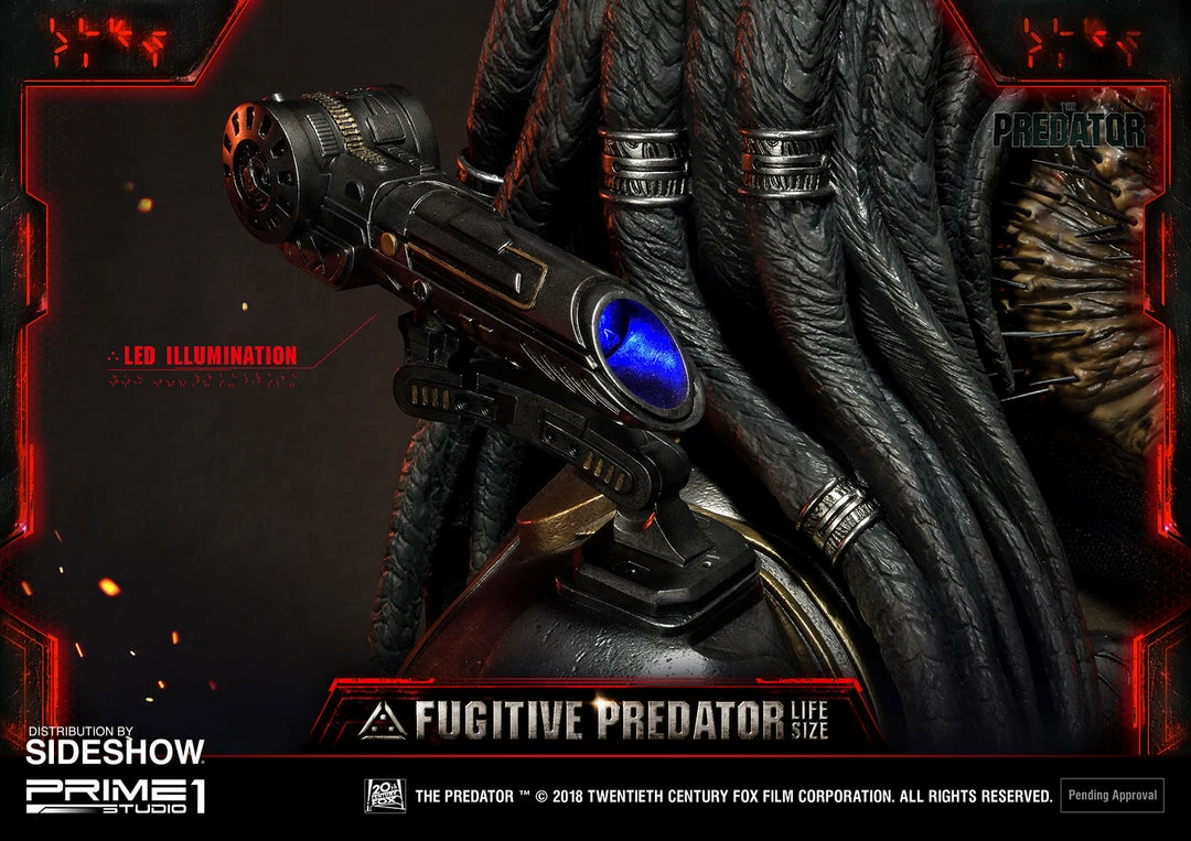 Maybang's Collectibles Prime 1 Studios Prime 1 Studio The Predator Fugitive Predator Life Size Bust Statue 42 Maybang's Collectibles Prime 1 Studios Prime 1 Studio The Predator Fugitive Predator Life Size Bust Statue