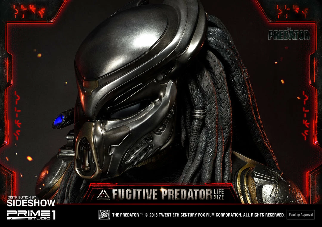 Maybang's Collectibles Prime 1 Studios Prime 1 Studio The Predator Fugitive Predator Life Size Bust Statue 43 Maybang's Collectibles Prime 1 Studios Prime 1 Studio The Predator Fugitive Predator Life Size Bust Statue