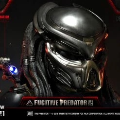 Maybang's Collectibles Prime 1 Studios Prime 1 Studio The Predator Fugitive Predator Life Size Bust Statue 90 Maybang's Collectibles Prime 1 Studios Prime 1 Studio The Predator Fugitive Predator Life Size Bust Statue