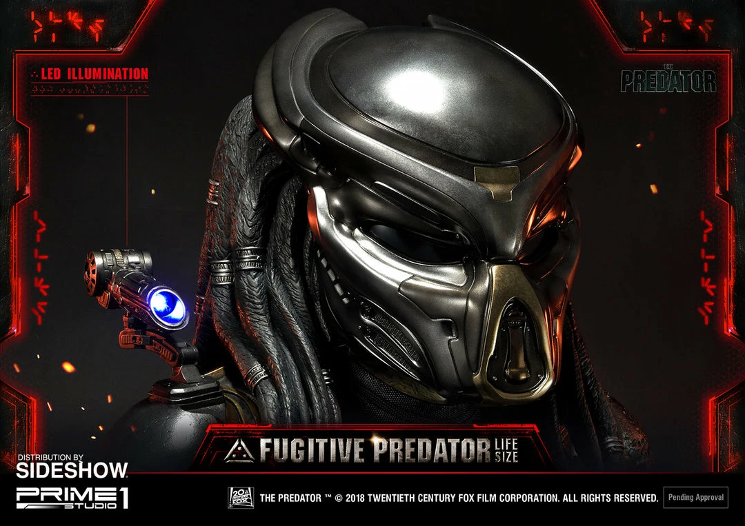 Maybang's Collectibles Prime 1 Studios Prime 1 Studio The Predator Fugitive Predator Life Size Bust Statue 45 Maybang's Collectibles Prime 1 Studios Prime 1 Studio The Predator Fugitive Predator Life Size Bust Statue