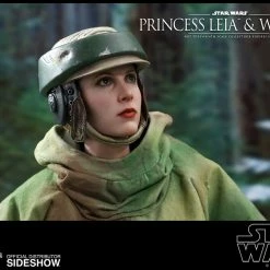 Maybang's Collectibles Hot Toys Star Wars Episode VI Return Of The Jedi Princess Leia & Ewok Wicket 1/6 Scale Figure Set