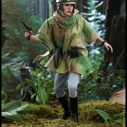 Maybang's Collectibles Hot Toys Star Wars Episode VI Return Of The Jedi Princess Leia & Ewok Wicket 1/6 Scale Figure Set