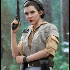 Maybang's Collectibles Hot Toys Star Wars Episode VI Return Of The Jedi Princess Leia & Ewok Wicket 1/6 Scale Figure Set