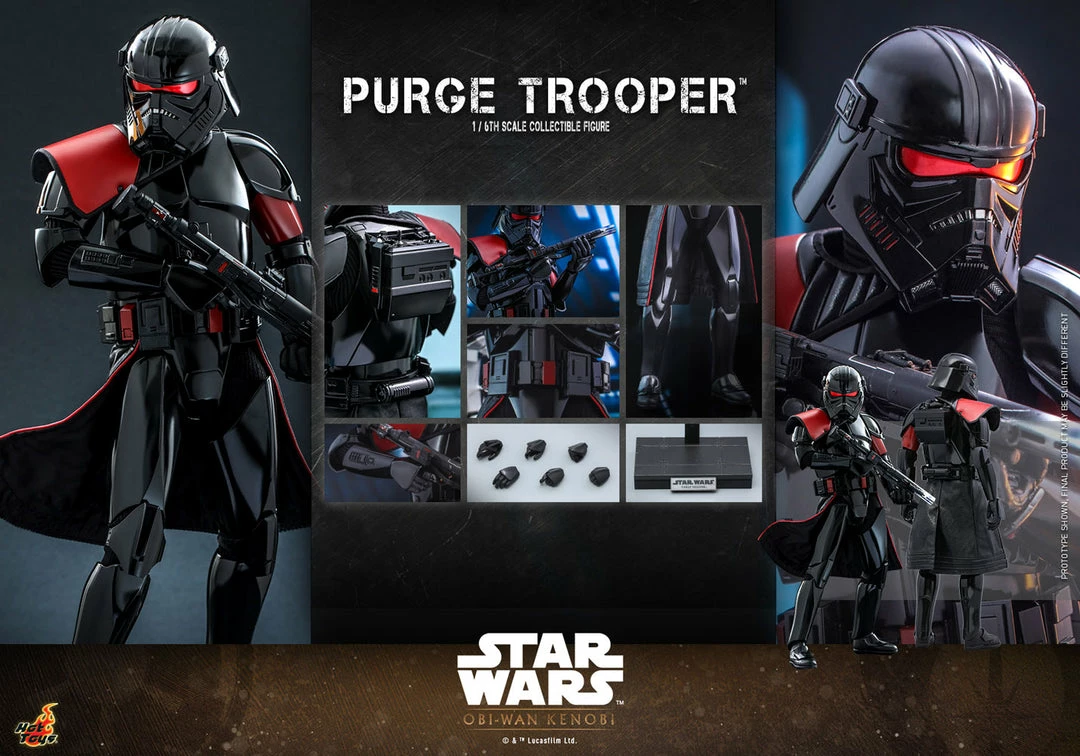 Maybang's Collectibles Hot Toys Star Wars: Obi-Wan Kenobi Television Masterpiece Series Purge Trooper 1/6 Scale 12" Collectible Figure 16 Maybang's Collectibles Hot Toys Star Wars: Obi-Wan Kenobi Television Masterpiece Series Purge Trooper 1/6 Scale 12" Collectible Figure