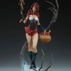 Maybang's Collectibles Sideshow Collectibles Sideshow J. Scott Campbell’s Fairytale Fantasies Collection Red Riding Hood Statue