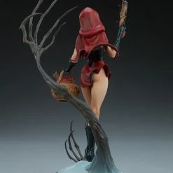 Maybang's Collectibles Sideshow Collectibles Sideshow J. Scott Campbell’s Fairytale Fantasies Collection Red Riding Hood Statue
