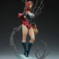 Maybang's Collectibles Sideshow Collectibles Sideshow J. Scott Campbell’s Fairytale Fantasies Collection Red Riding Hood Statue
