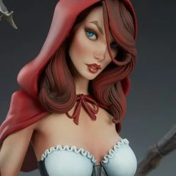 Maybang's Collectibles Sideshow Collectibles Sideshow J. Scott Campbell’s Fairytale Fantasies Collection Red Riding Hood Statue