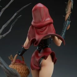 Maybang's Collectibles Sideshow Collectibles Sideshow J. Scott Campbell’s Fairytale Fantasies Collection Red Riding Hood Statue