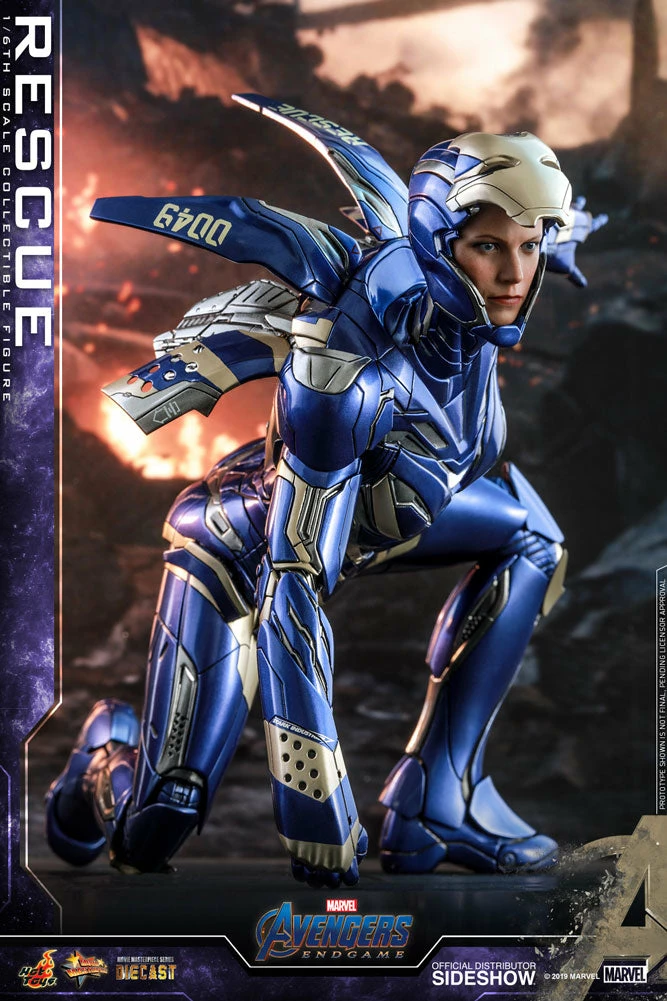 Maybang's Collectibles Hot Toys Marvel Comics Avengers Endgame Pepper Potts Rescue Armor Diecast 1/6 Scale Collectible Figure 1 Maybang's Collectibles Hot Toys Marvel Comics Avengers Endgame Pepper Potts Rescue Armor Diecast 1/6 Scale Collectible Figure
