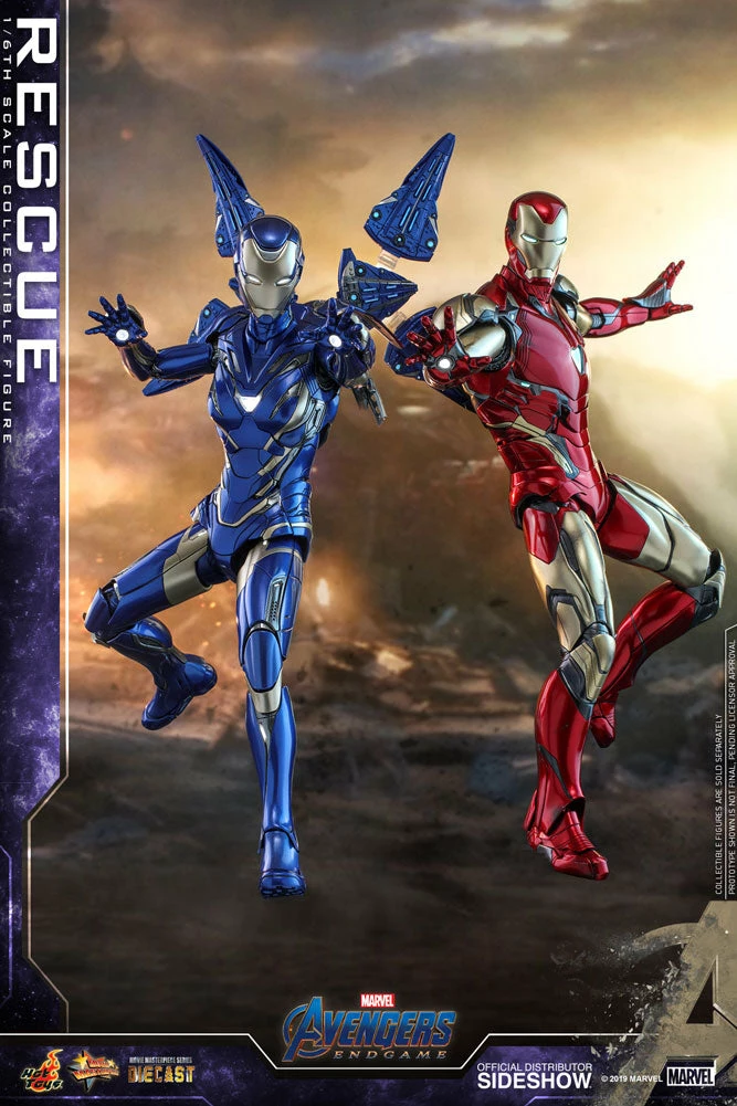 Maybang's Collectibles Hot Toys Marvel Comics Avengers Endgame Pepper Potts Rescue Armor Diecast 1/6 Scale Collectible Figure 2 Maybang's Collectibles Hot Toys Marvel Comics Avengers Endgame Pepper Potts Rescue Armor Diecast 1/6 Scale Collectible Figure