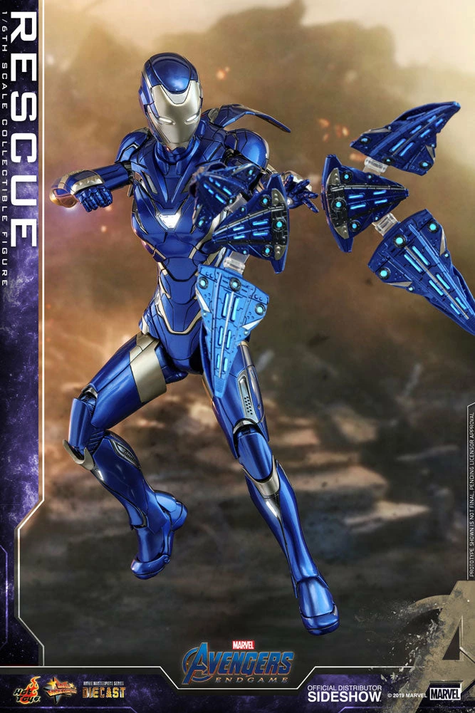 Maybang's Collectibles Hot Toys Marvel Comics Avengers Endgame Pepper Potts Rescue Armor Diecast 1/6 Scale Collectible Figure 4 Maybang's Collectibles Hot Toys Marvel Comics Avengers Endgame Pepper Potts Rescue Armor Diecast 1/6 Scale Collectible Figure