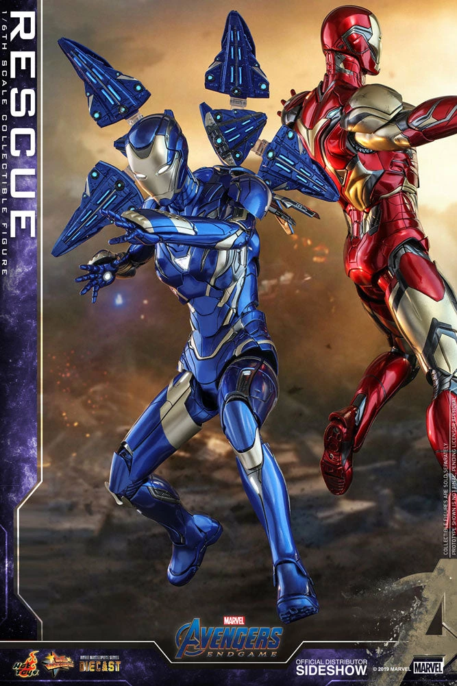 Maybang's Collectibles Hot Toys Marvel Comics Avengers Endgame Pepper Potts Rescue Armor Diecast 1/6 Scale Collectible Figure 7 Maybang's Collectibles Hot Toys Marvel Comics Avengers Endgame Pepper Potts Rescue Armor Diecast 1/6 Scale Collectible Figure