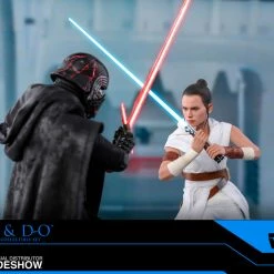 Maybang's Collectibles Hot Toys Star Wars Episode IX The Rise Of Skywalker Rey & D-O 1/6 Scale Collectible Figure Set