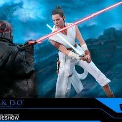 Maybang's Collectibles Hot Toys Star Wars Episode IX The Rise Of Skywalker Rey & D-O 1/6 Scale Collectible Figure Set