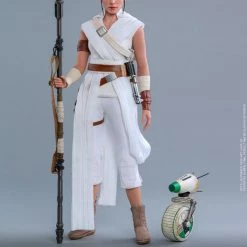 Maybang's Collectibles Hot Toys Star Wars Episode IX The Rise Of Skywalker Rey & D-O 1/6 Scale Collectible Figure Set