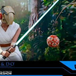 Maybang's Collectibles Hot Toys Star Wars Episode IX The Rise Of Skywalker Rey & D-O 1/6 Scale Collectible Figure Set