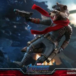 Maybang's Collectibles Hot Toys Marvel Comics Avengers Endgame Rocket Raccoon 1/6 Scale Collectible Figure