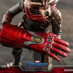Maybang's Collectibles Hot Toys Marvel Comics Avengers Endgame Rocket Raccoon 1/6 Scale Collectible Figure