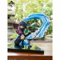 Maybang's Collectibles Bandai Demon Slayer Kimetsu No Yaiba Ichibansho Giyu Tomioka (Proceed With Unbreakable Heart And Sword) Ichibansho Figure
