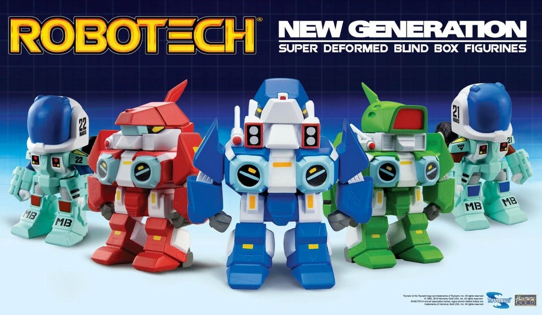 Maybang's Collectibles Toynami Robotech New Generation Super Deformed Blind Box Figurines Set Of 5 1 Maybang's Collectibles Toynami Robotech New Generation Super Deformed Blind Box Figurines Set Of 5