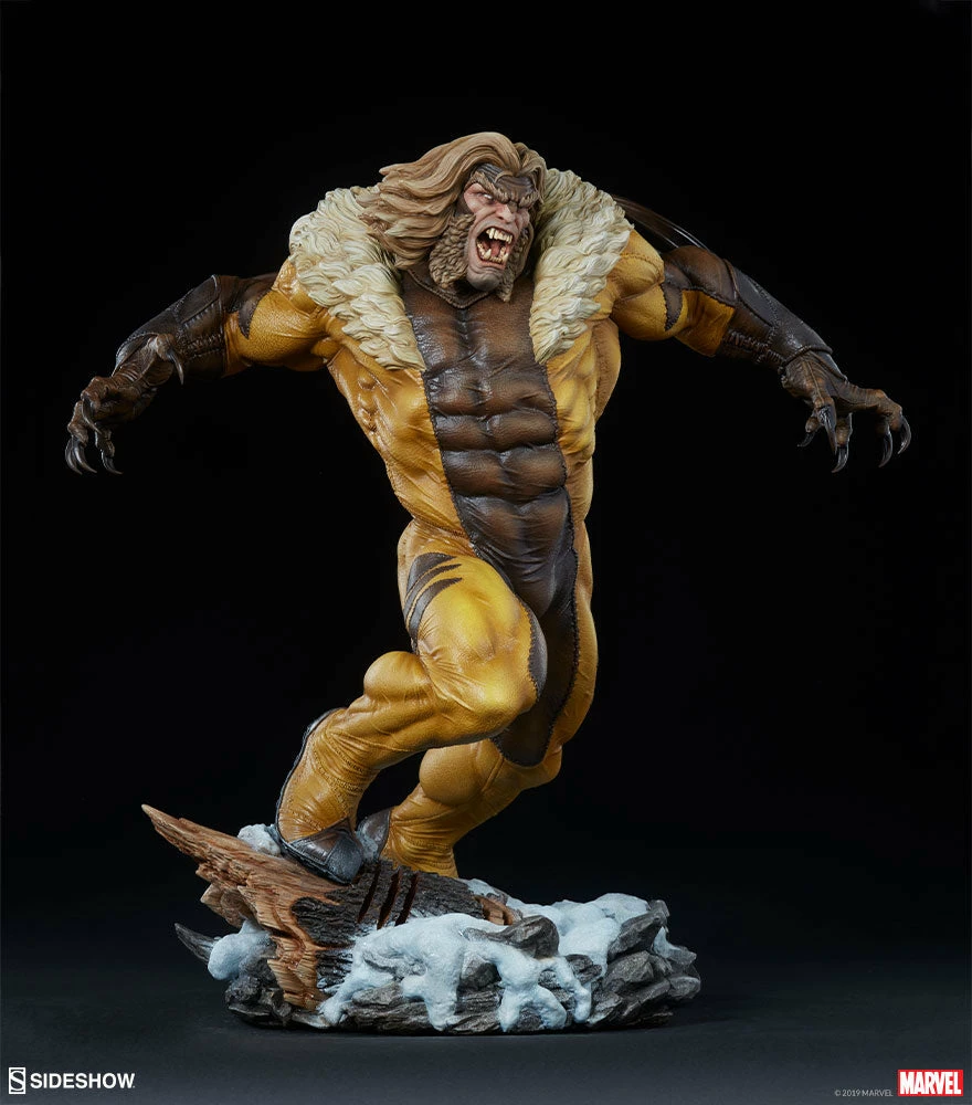Maybang's Collectibles Sideshow Marvel Comics X-Men Sabretooth Premium Format Figure Statue Sideshow Collectibles 11 Maybang's Collectibles Sideshow Marvel Comics X-Men Sabretooth Premium Format Figure Statue Sideshow Collectibles