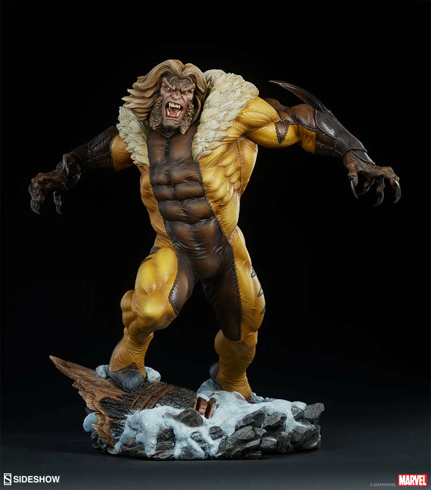 Maybang's Collectibles Sideshow Marvel Comics X-Men Sabretooth Premium Format Figure Statue Sideshow Collectibles 10 Maybang's Collectibles Sideshow Marvel Comics X-Men Sabretooth Premium Format Figure Statue Sideshow Collectibles