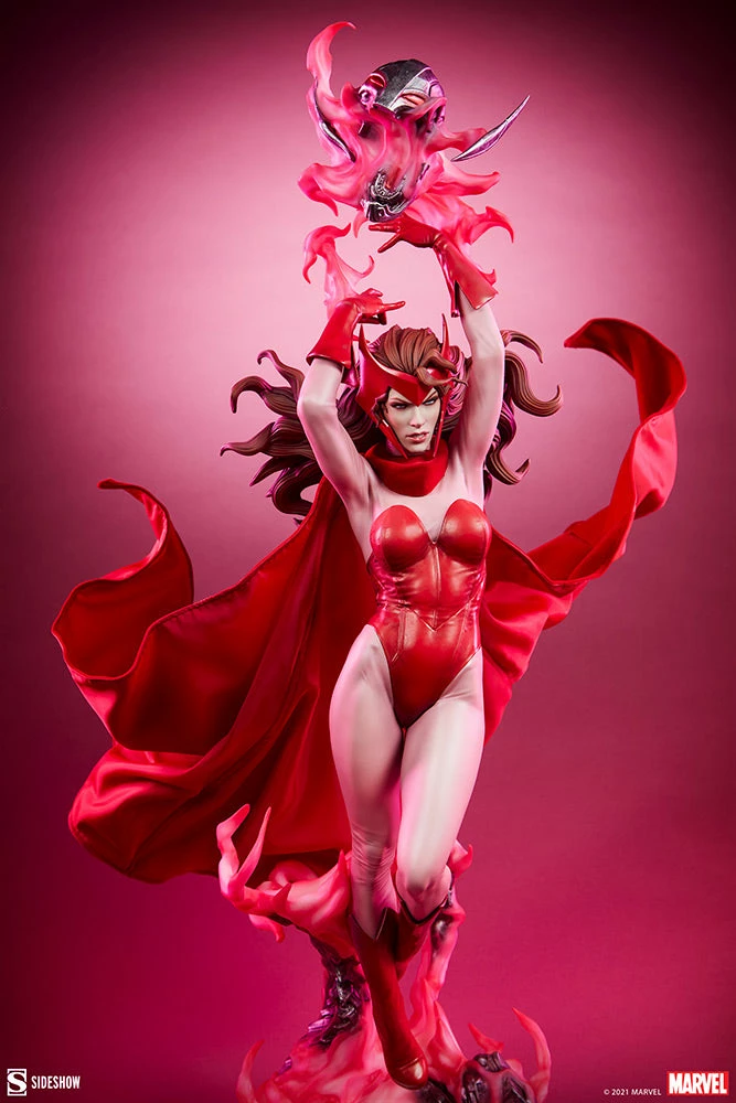 Maybang's Collectibles Sideshow Collectibles Sideshow Marvel Comics Scarlet Witch Premium Format Figure Statue 3 Maybang's Collectibles Sideshow Collectibles Sideshow Marvel Comics Scarlet Witch Premium Format Figure Statue