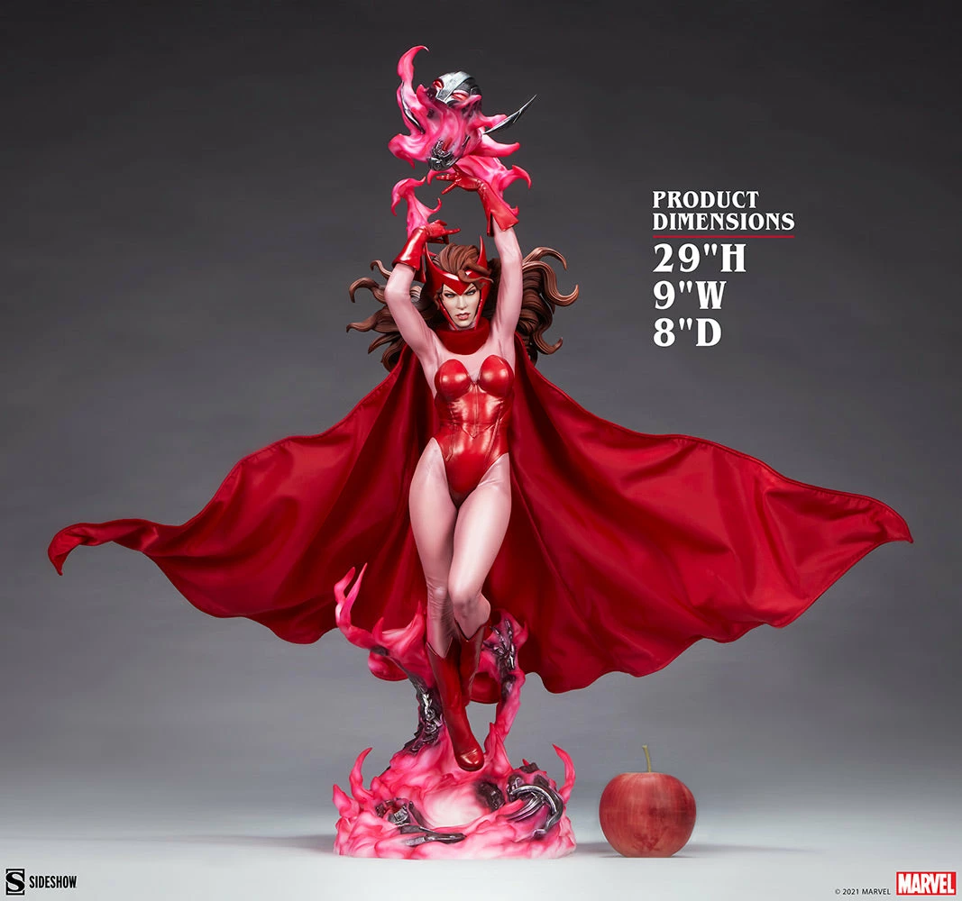 Maybang's Collectibles Sideshow Collectibles Sideshow Marvel Comics Scarlet Witch Premium Format Figure Statue 4 Maybang's Collectibles Sideshow Collectibles Sideshow Marvel Comics Scarlet Witch Premium Format Figure Statue