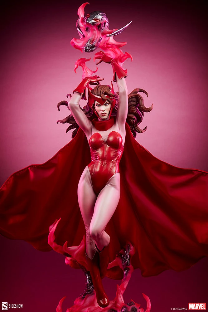 Maybang's Collectibles Sideshow Collectibles Sideshow Marvel Comics Scarlet Witch Premium Format Figure Statue 17 Maybang's Collectibles Sideshow Collectibles Sideshow Marvel Comics Scarlet Witch Premium Format Figure Statue